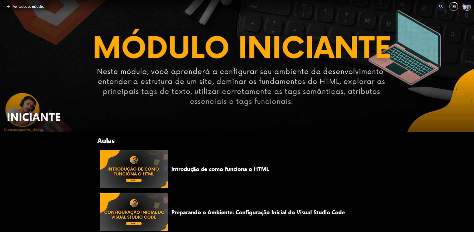Modulo iniciante