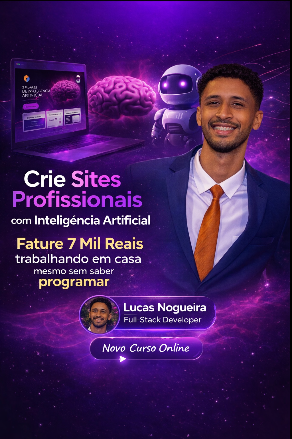 Crie Sites Profissionais com Inteligência Artificial